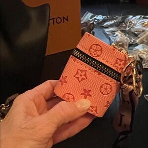 Pink Designer Key Pouch